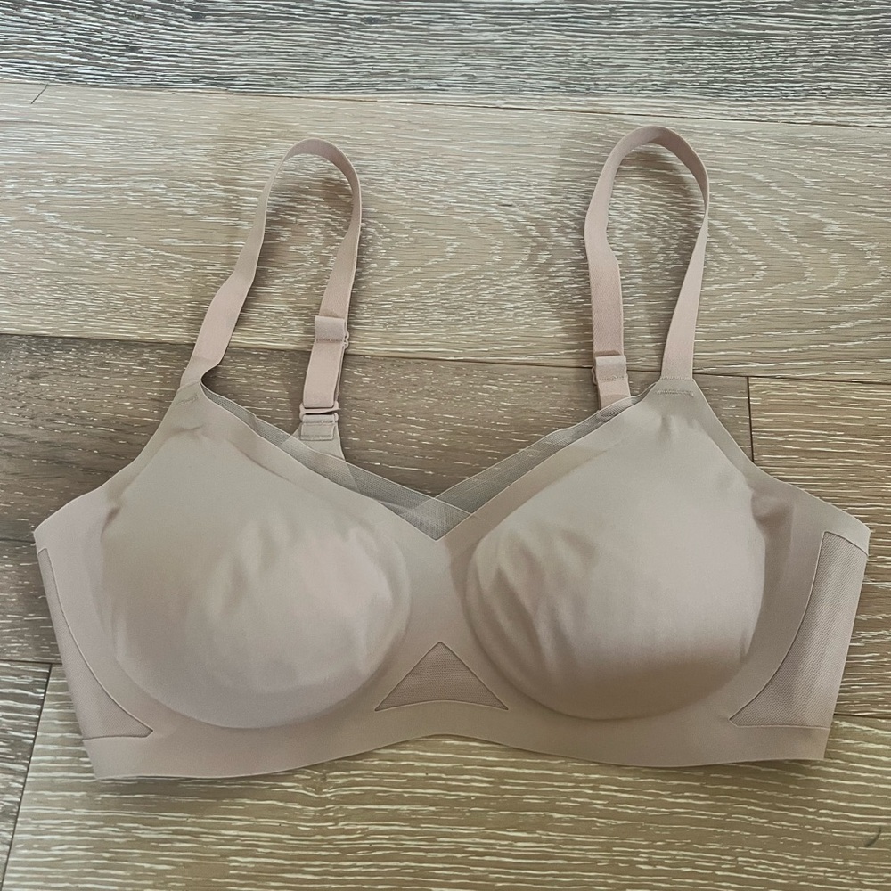Honeylove CrossOver Wireless Bra Sand Small